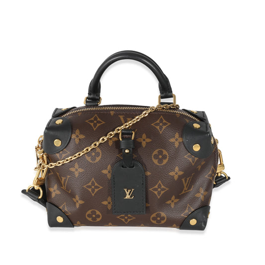 Louis Vuitton Petite Malle Souple Monogram Canvas Handbag