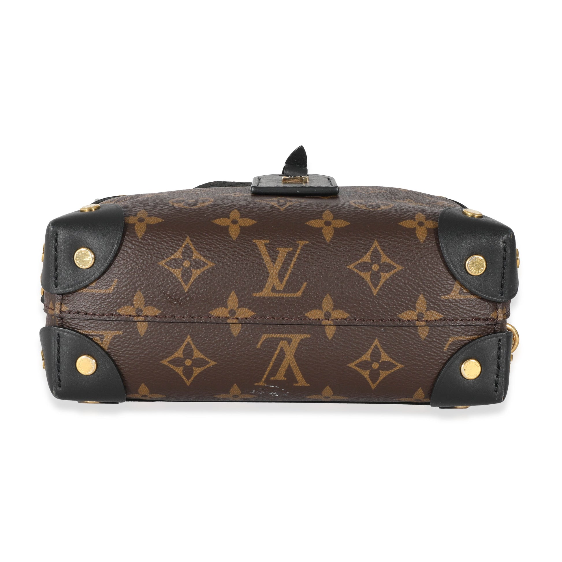 Louis Vuitton Petite Malle Souple Monogram Canvas Handbag