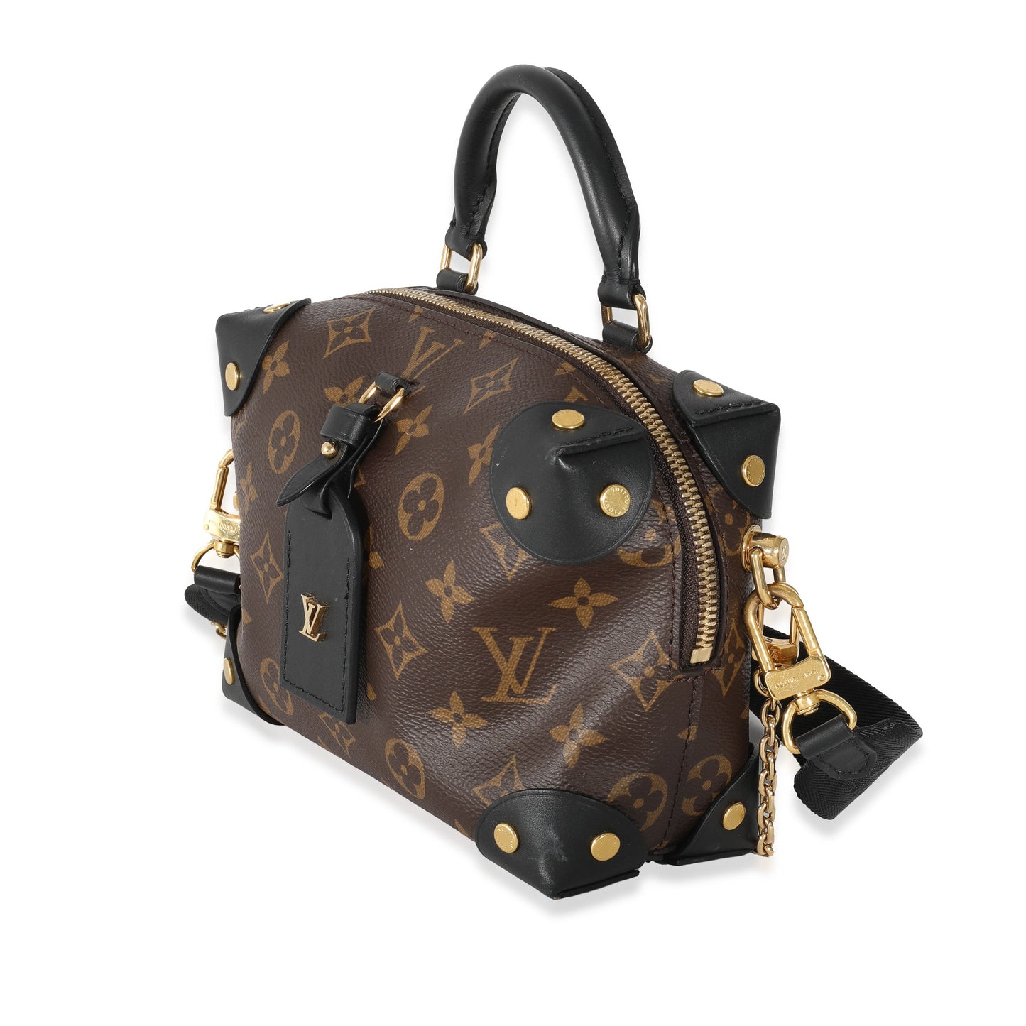 Louis Vuitton Petite Malle Souple Monogram Canvas Handbag
