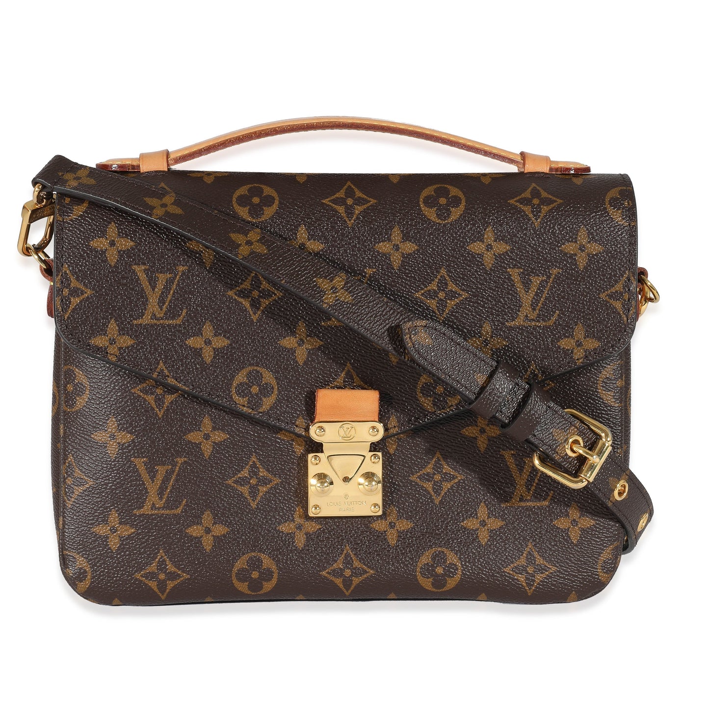 Louis Vuitton Pochette Métis Monogram Canvas Clutch Bag