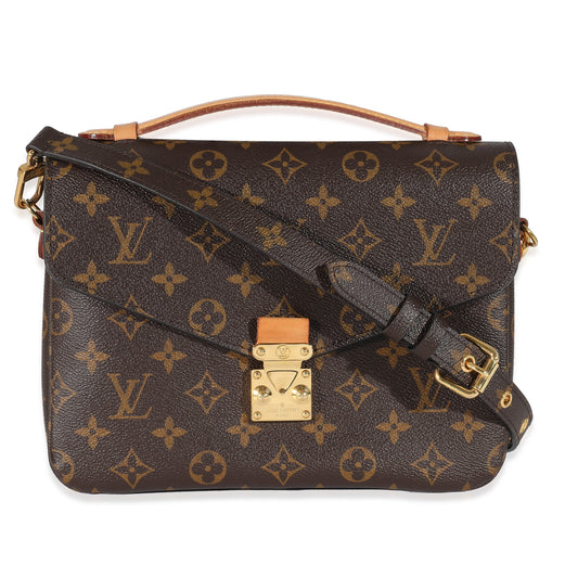 Louis Vuitton Pochette Métis Monogram Canvas Clutch Bag