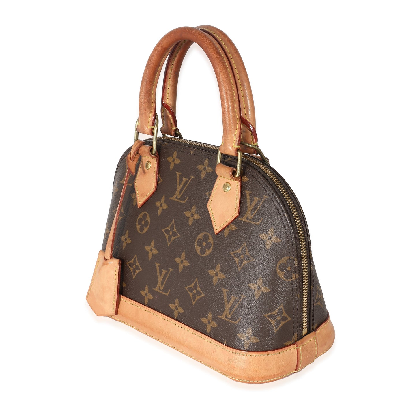 Louis Vuitton Alma BB Monogram Canvas Handbag 5