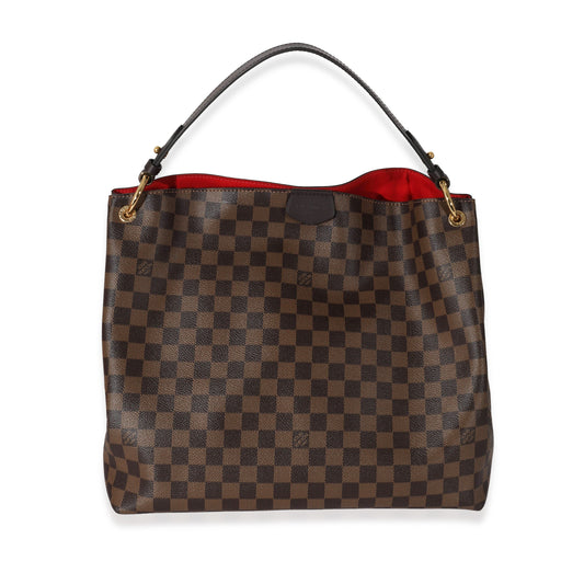 Louis Vuitton Damier Ebene Graceful MM Canvas Handbag 4