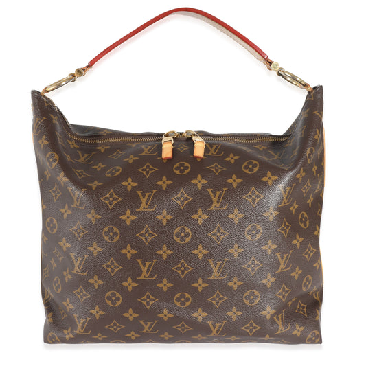 Louis Vuitton Sully MM Monogram Canvas Handbag