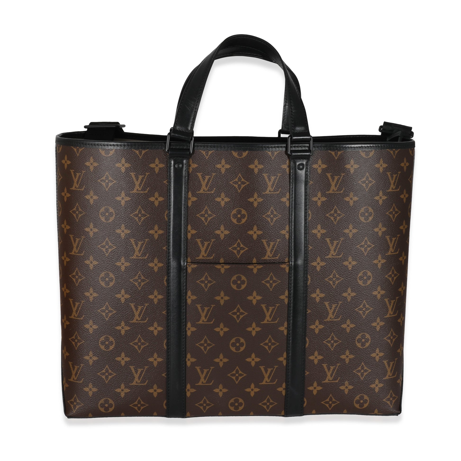 Louis Vuitton Macassar Weekend GM Monogram Tote Bag