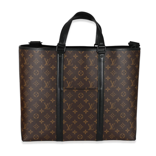 Louis Vuitton Macassar Weekend GM Monogram Tote Bag