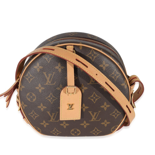 Louis Vuitton Boite Chapeau Souple MM Monogram Canvas Handbag