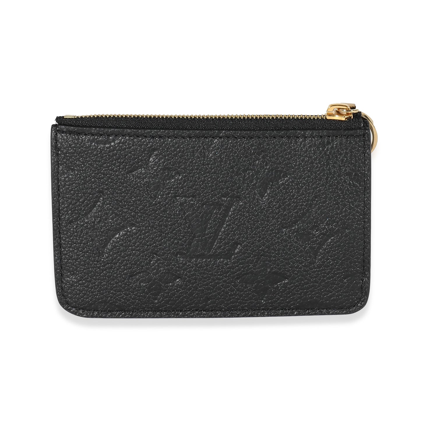 Louis Vuitton Empreinte Romy Holder Black Wallet Case