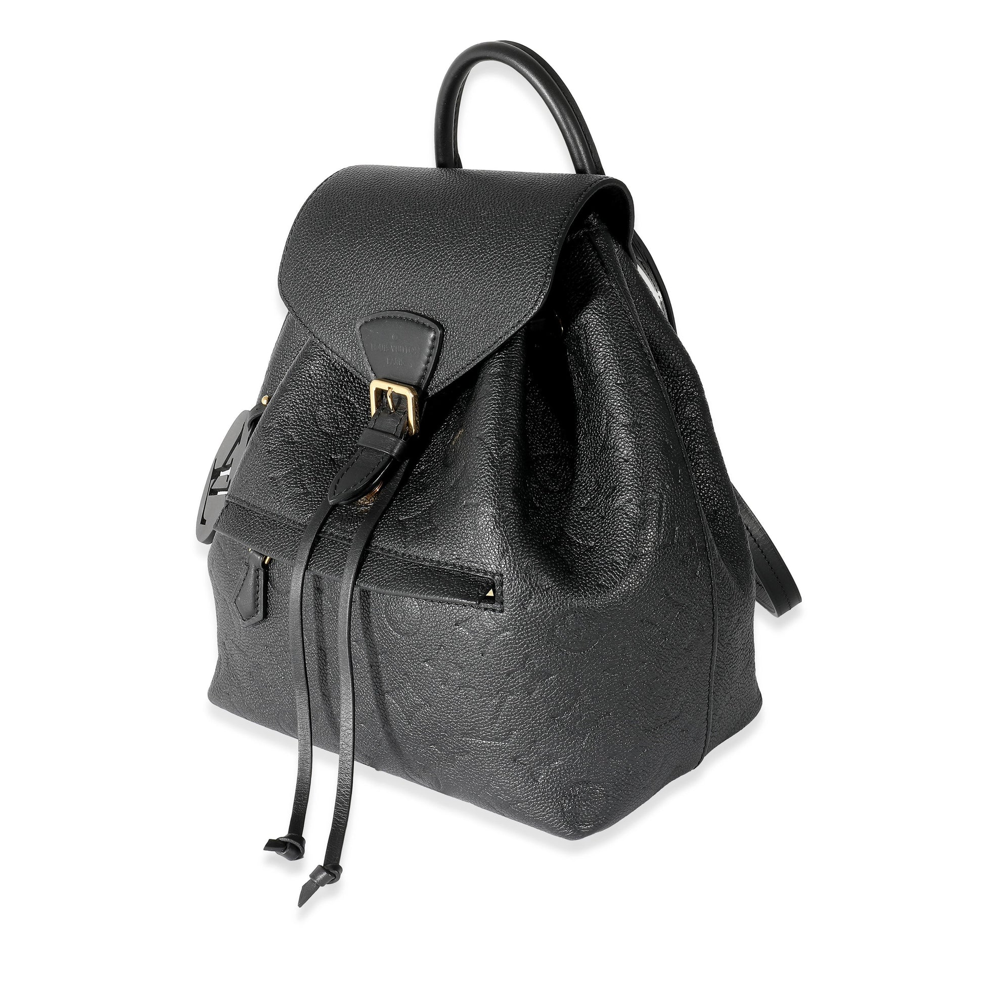 Louis Vuitton Empreinte Montsouris Backpack Black Montsouris Backpack