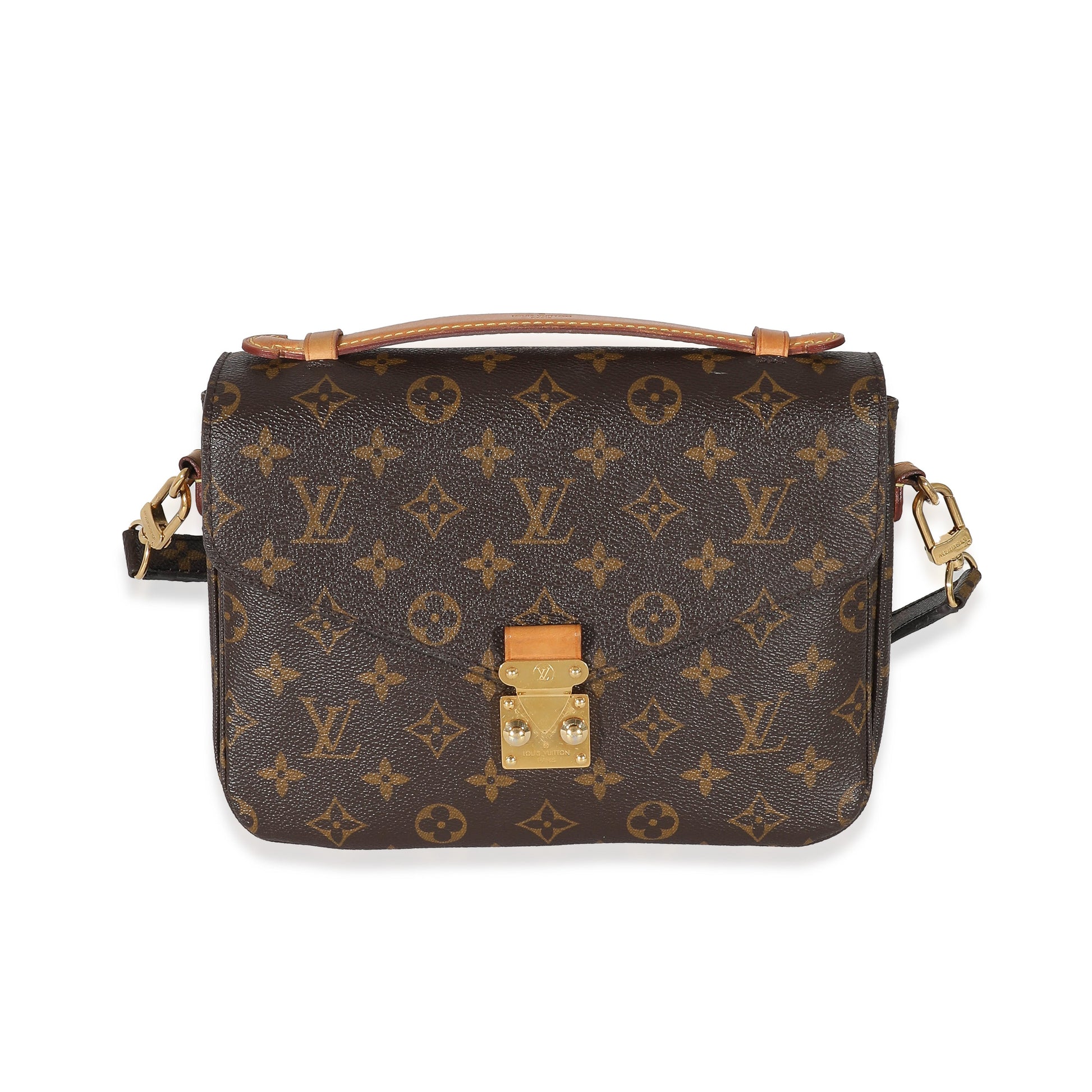 Louis Vuitton Pochette Metis Monogram Canvas Clutch Bag 9