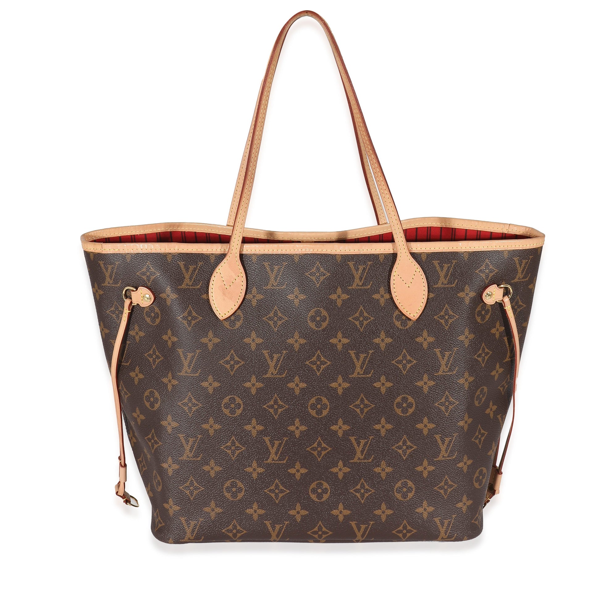 Louis Vuitton Cerise Neverfull MM Monogram Canvas Tote Bag