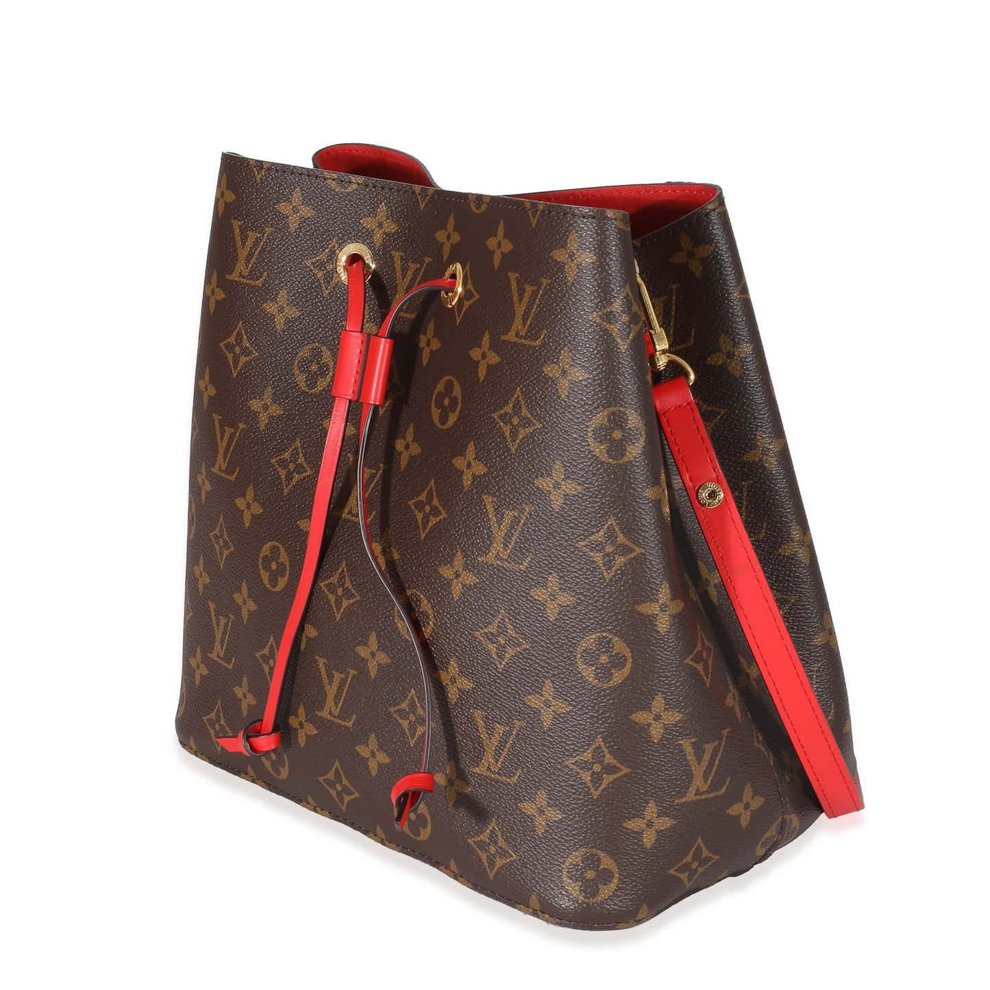 Louis Vuitton Coquelicot NéoNoé MM Monogram Canvas Handbag