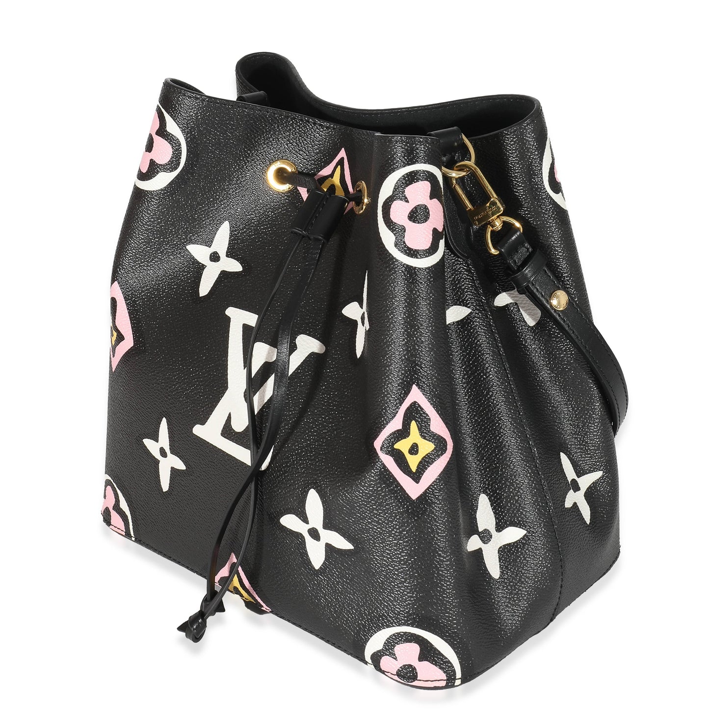 Louis Vuitton Giant Wild At Heart NéoNoé Monogram Canvas Black Handbag