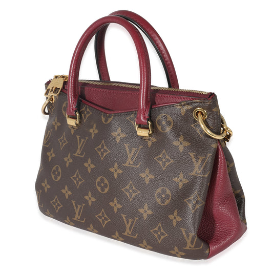 Louis Vuitton Raisin Pallas BB Monogram Handbag