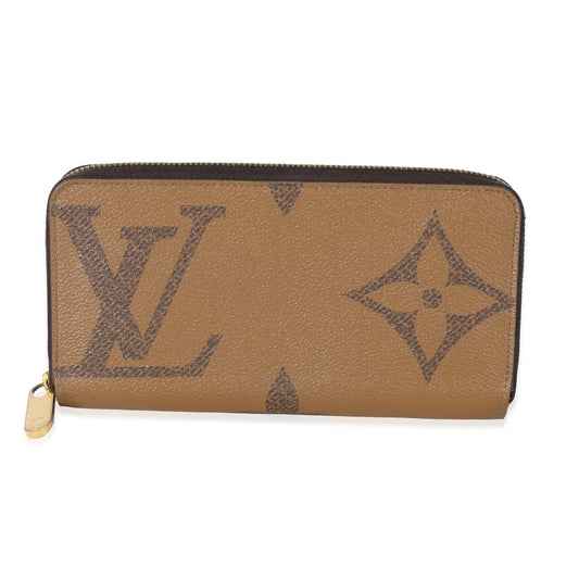 Louis Vuitton Giant Reverse Zippy Monogram Canvas Wallet Case