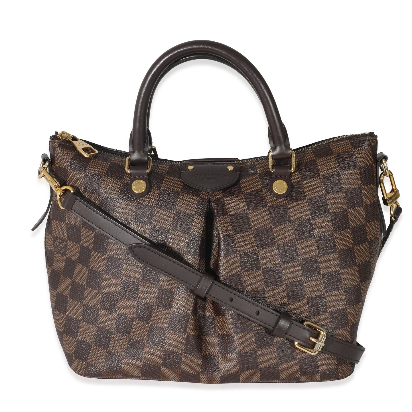 Louis Vuitton Damier Ebene Siena PM Canvas Handbag Siena Pm