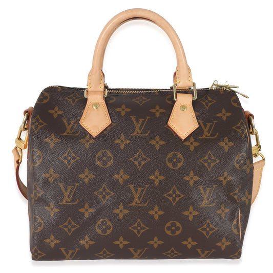 Louis Vuitton Speedy Bandoulière 25 Monogram Canvas Handbag