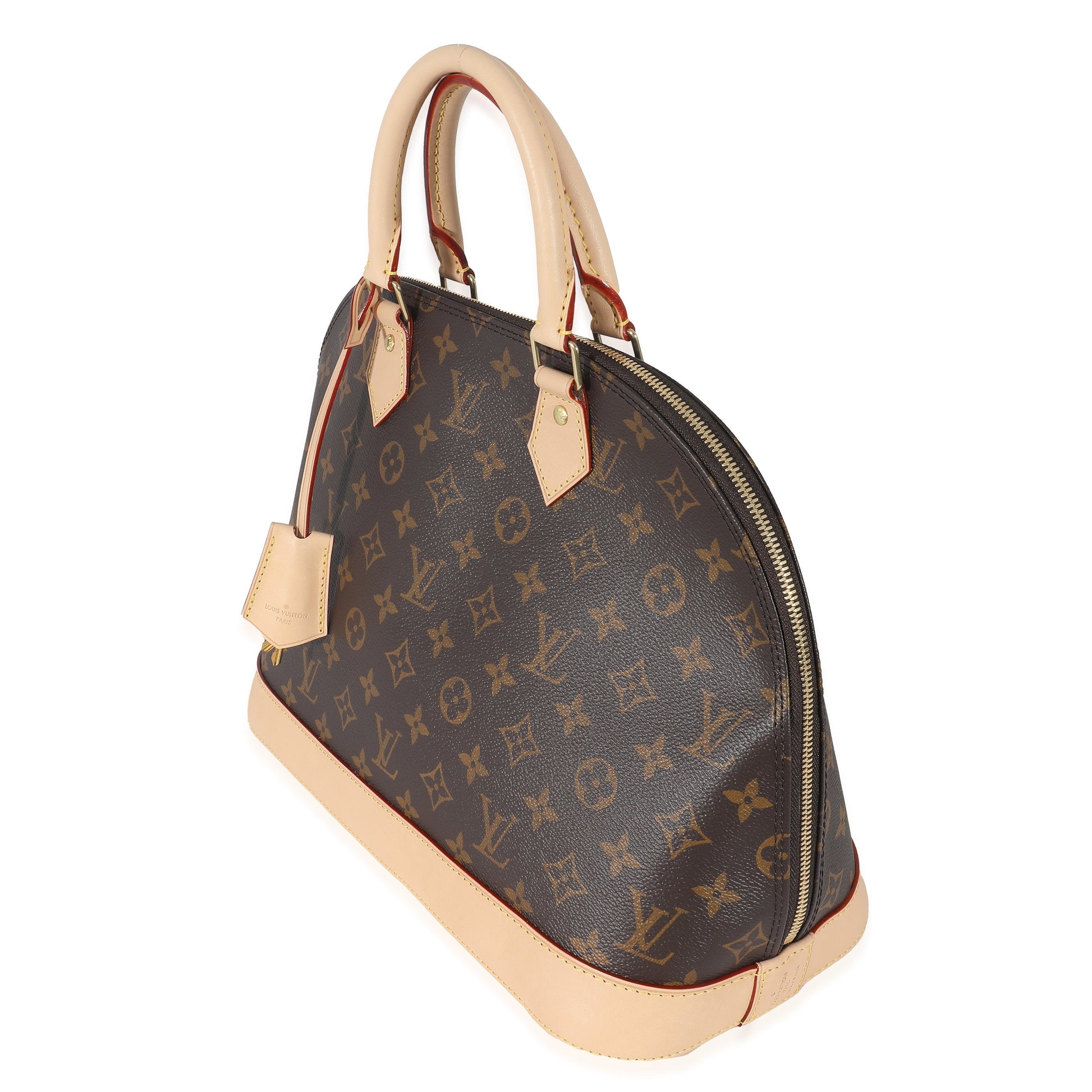 Louis Vuitton Alma MM Monogram Canvas Handbag