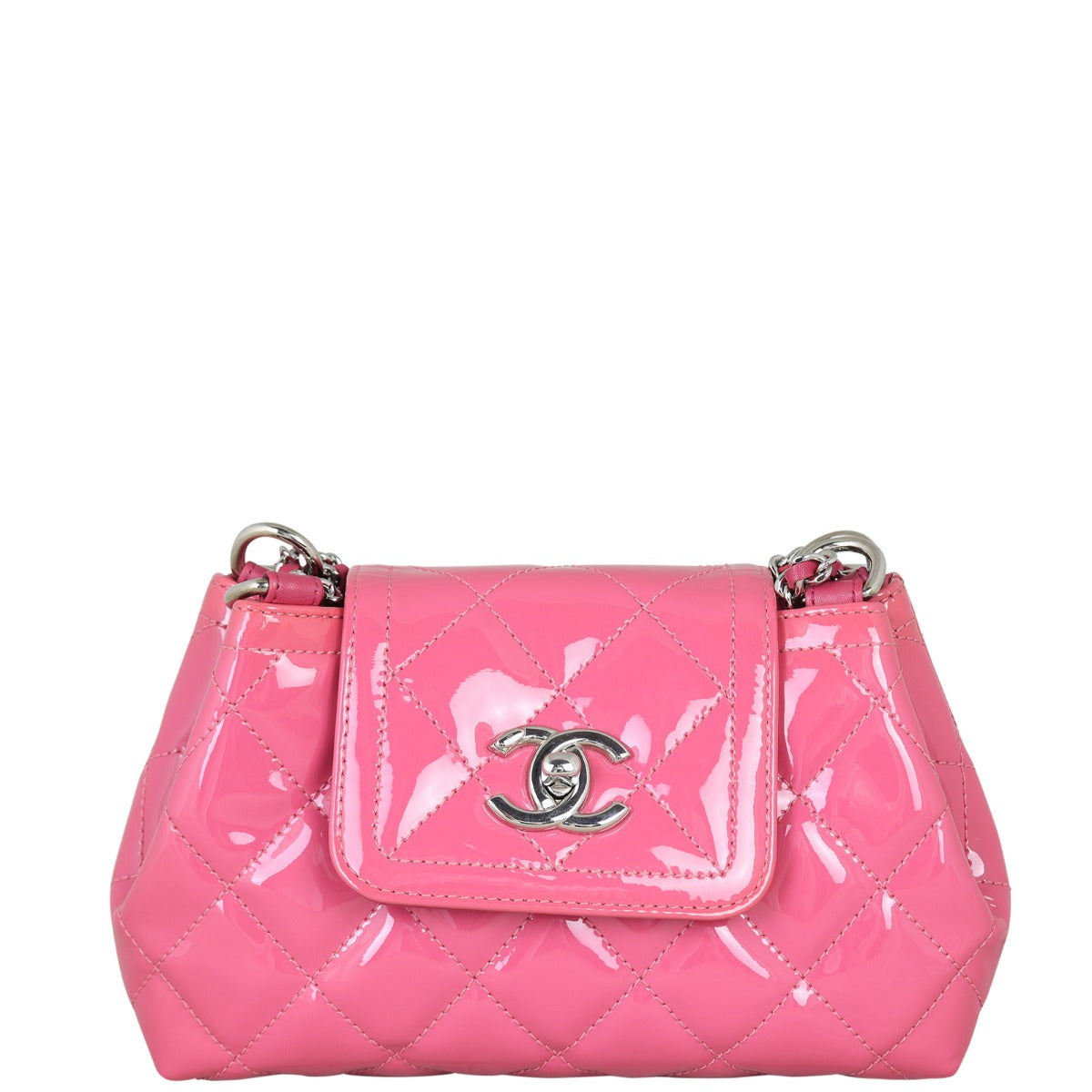 Chanel Coco Shine Accordion Handbag Mini Flap Mini Bag