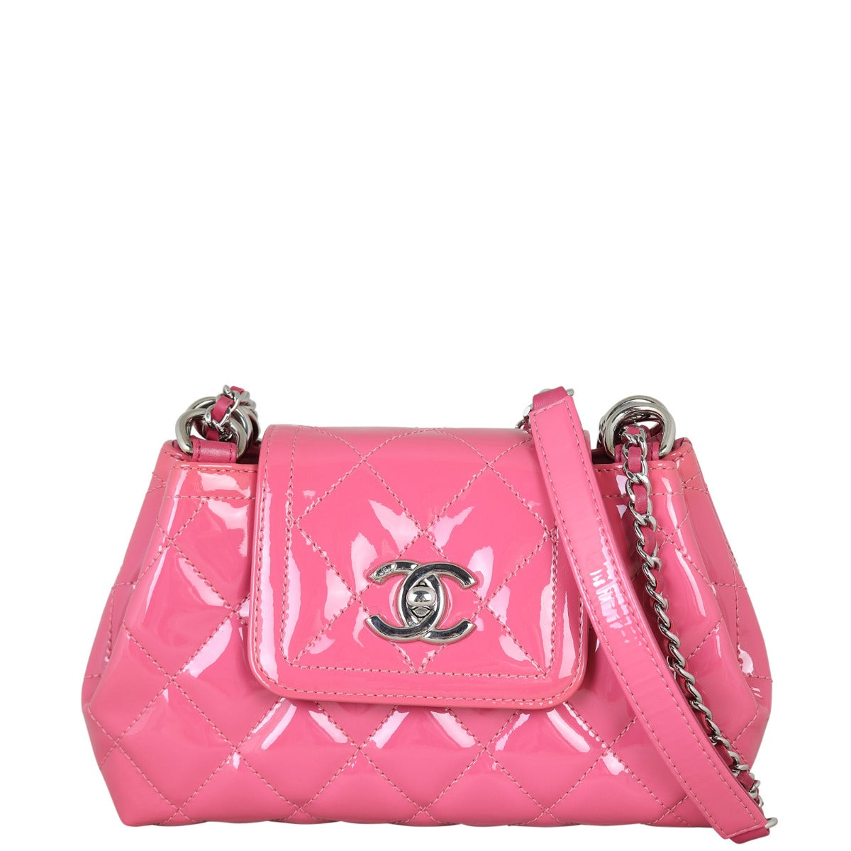 Chanel Coco Shine Accordion Handbag Mini Flap Mini Bag