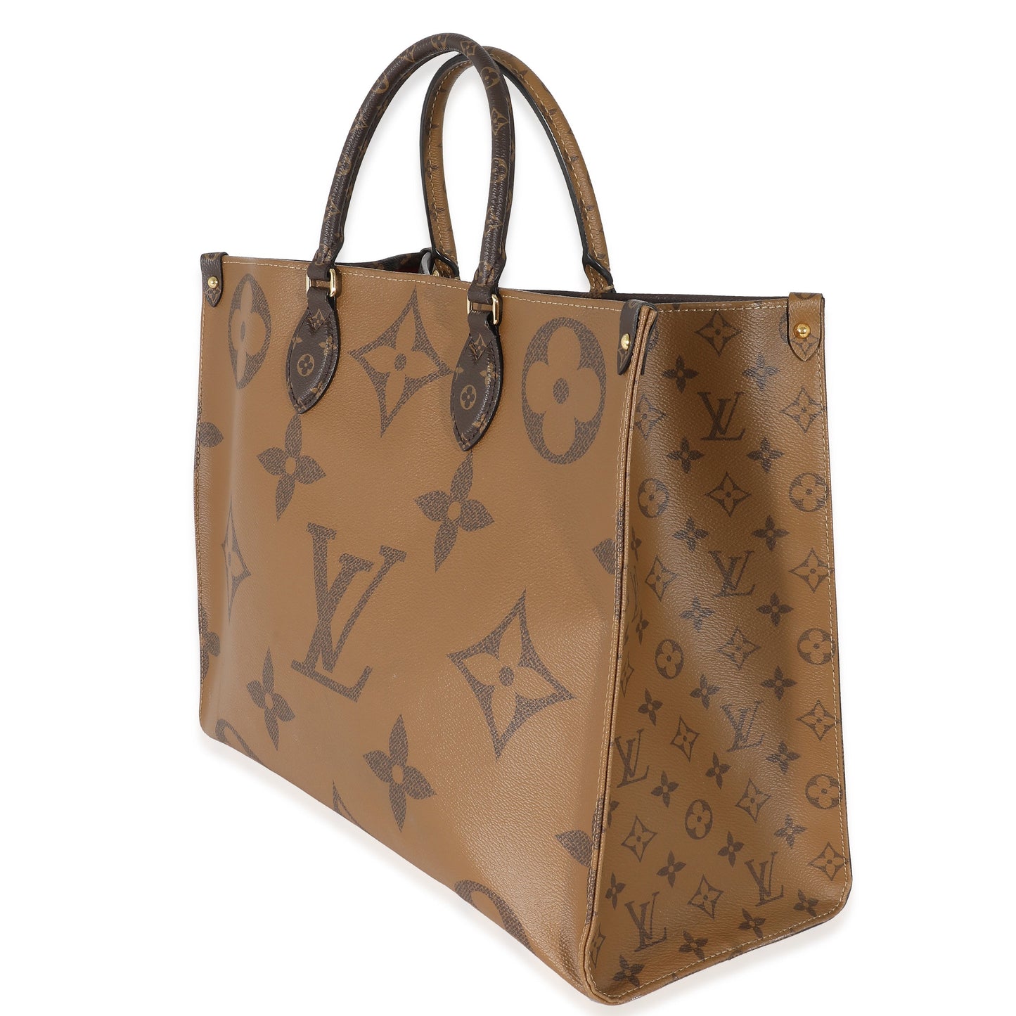 Louis Vuitton Reverse Giant Onthego GM Monogram Canvas Handbag