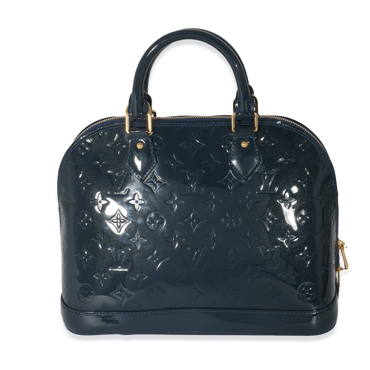 Louis Vuitton Nuit Vernis Alma PM Blue Handbag