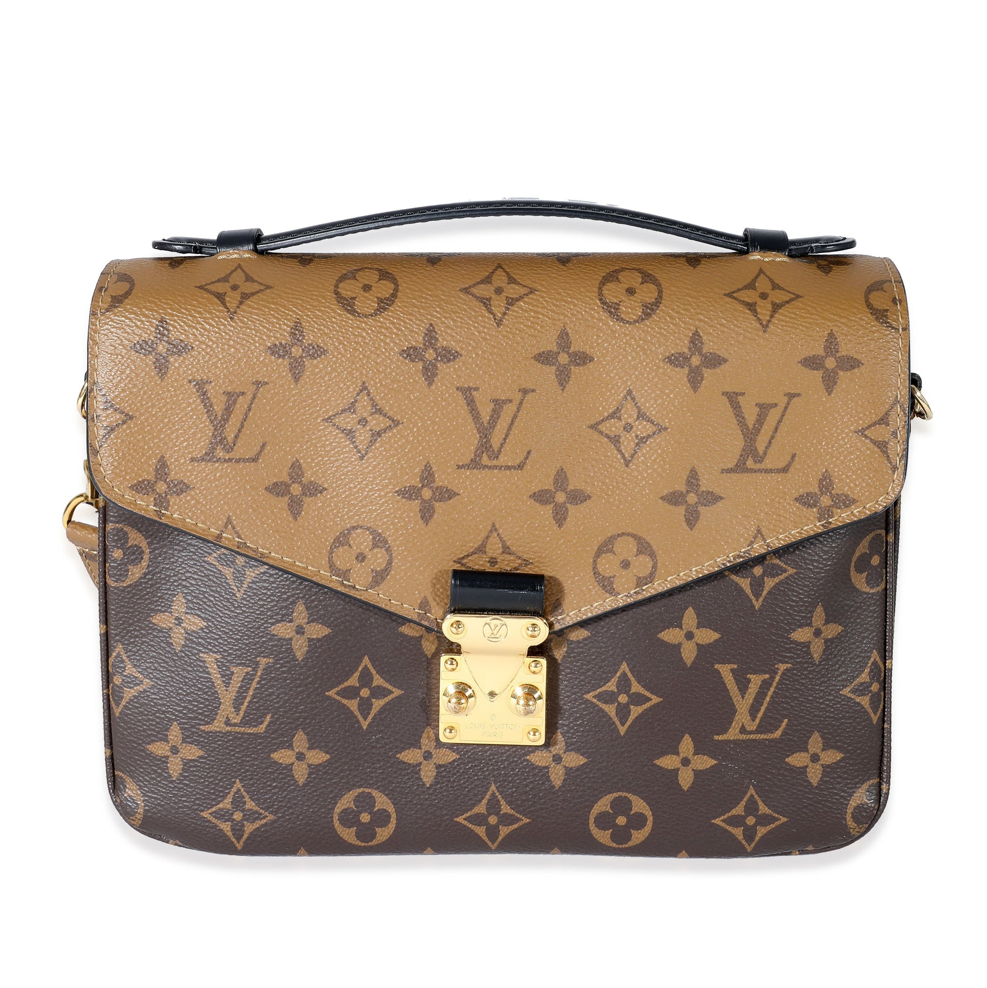 Louis Vuitton Reverse Pochette Métis Monogram Canvas Clutch Bag