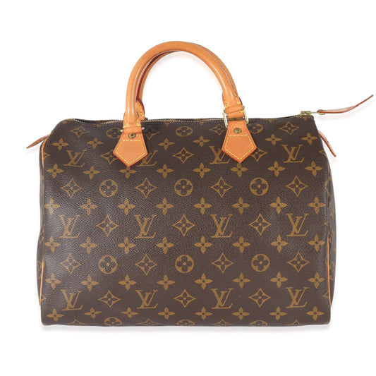 Louis Vuitton Speedy 30 Monogram Canvas Handbag 9