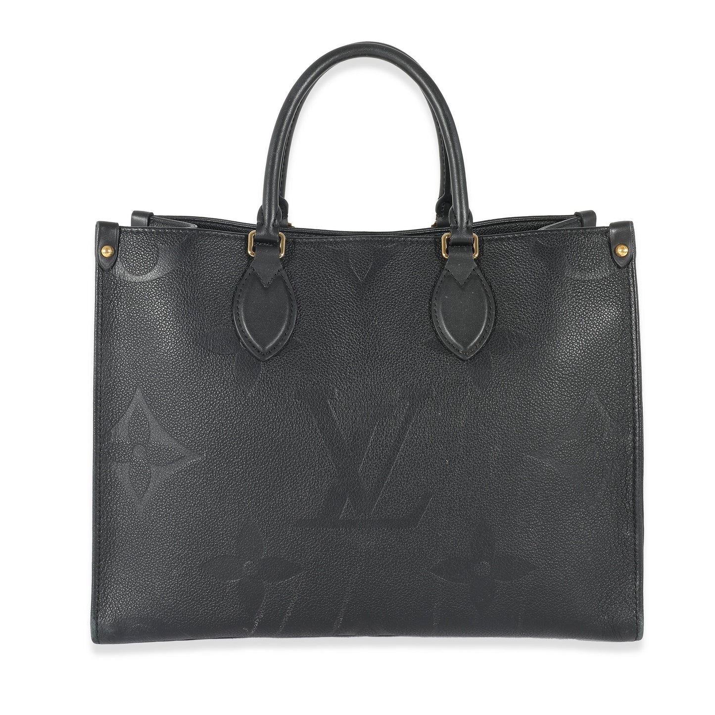 Louis Vuitton Empreinte Giant Onthego MM Monogram Black Handbag Onthego Mm