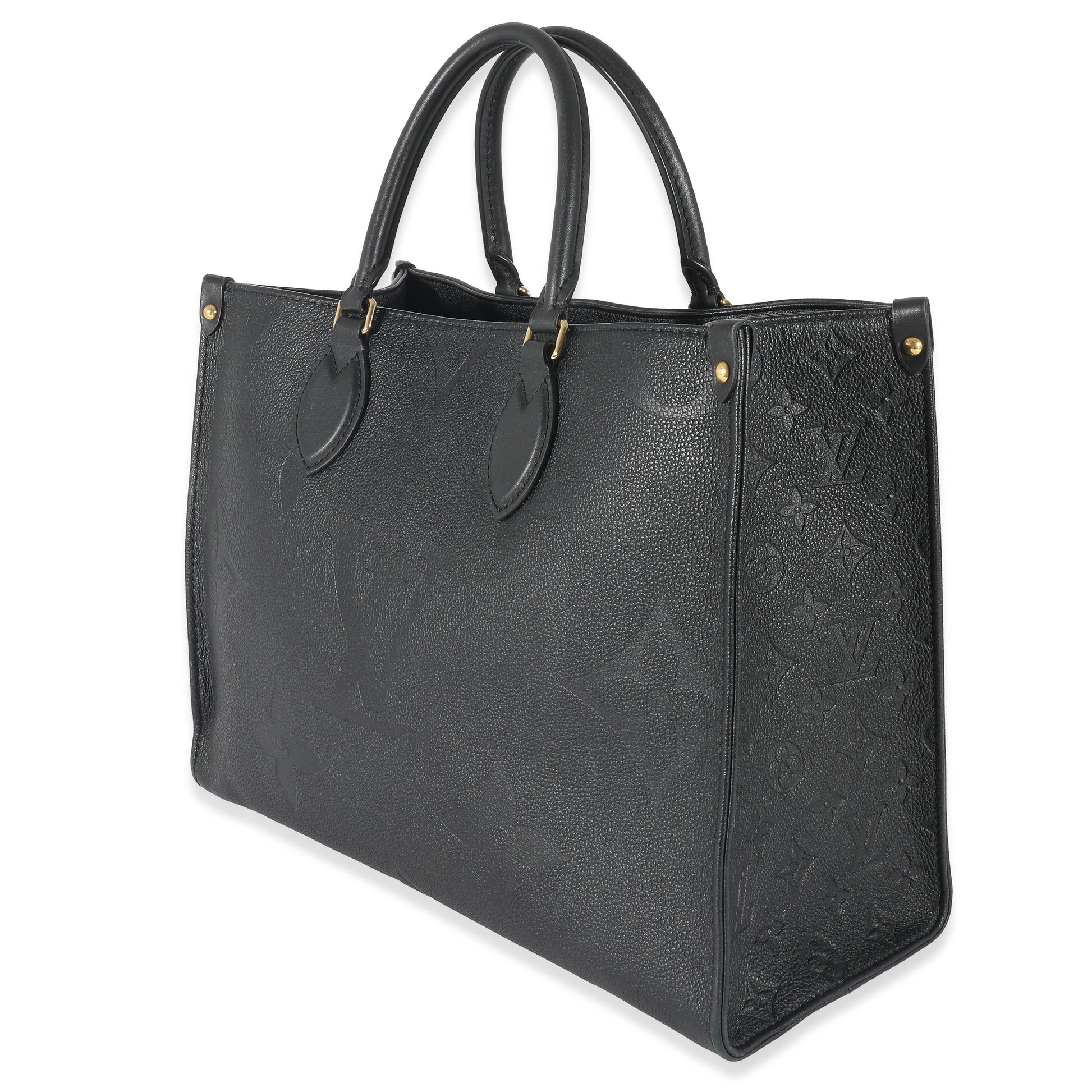 Louis Vuitton Empreinte Giant Onthego MM Monogram Black Handbag Onthego Mm