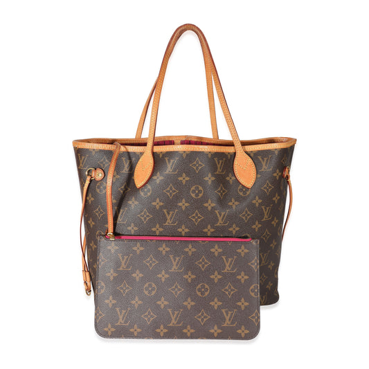 Louis Vuitton Neverfull MM Monogram Canvas Tote Bag 29