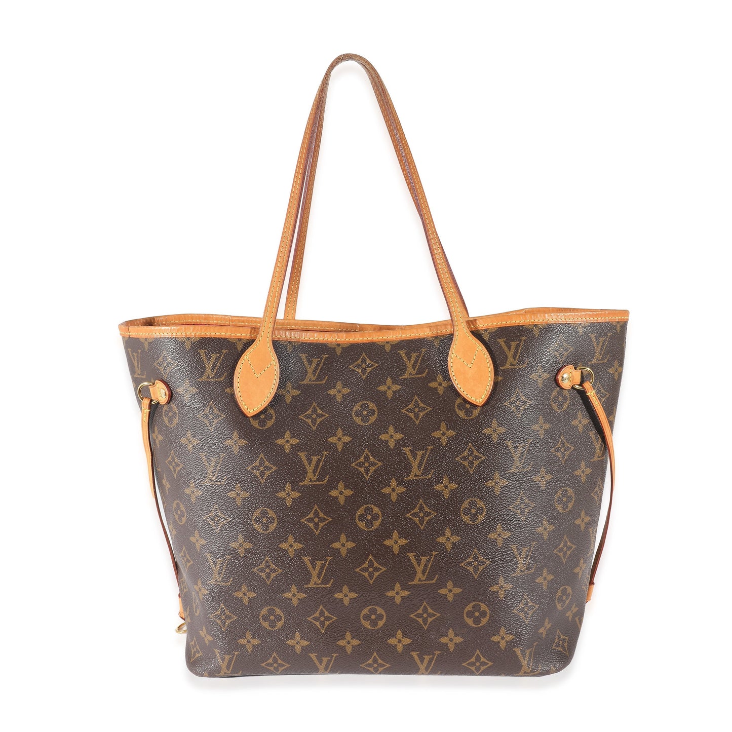 Louis Vuitton Neverfull MM Monogram Canvas Tote Bag 25