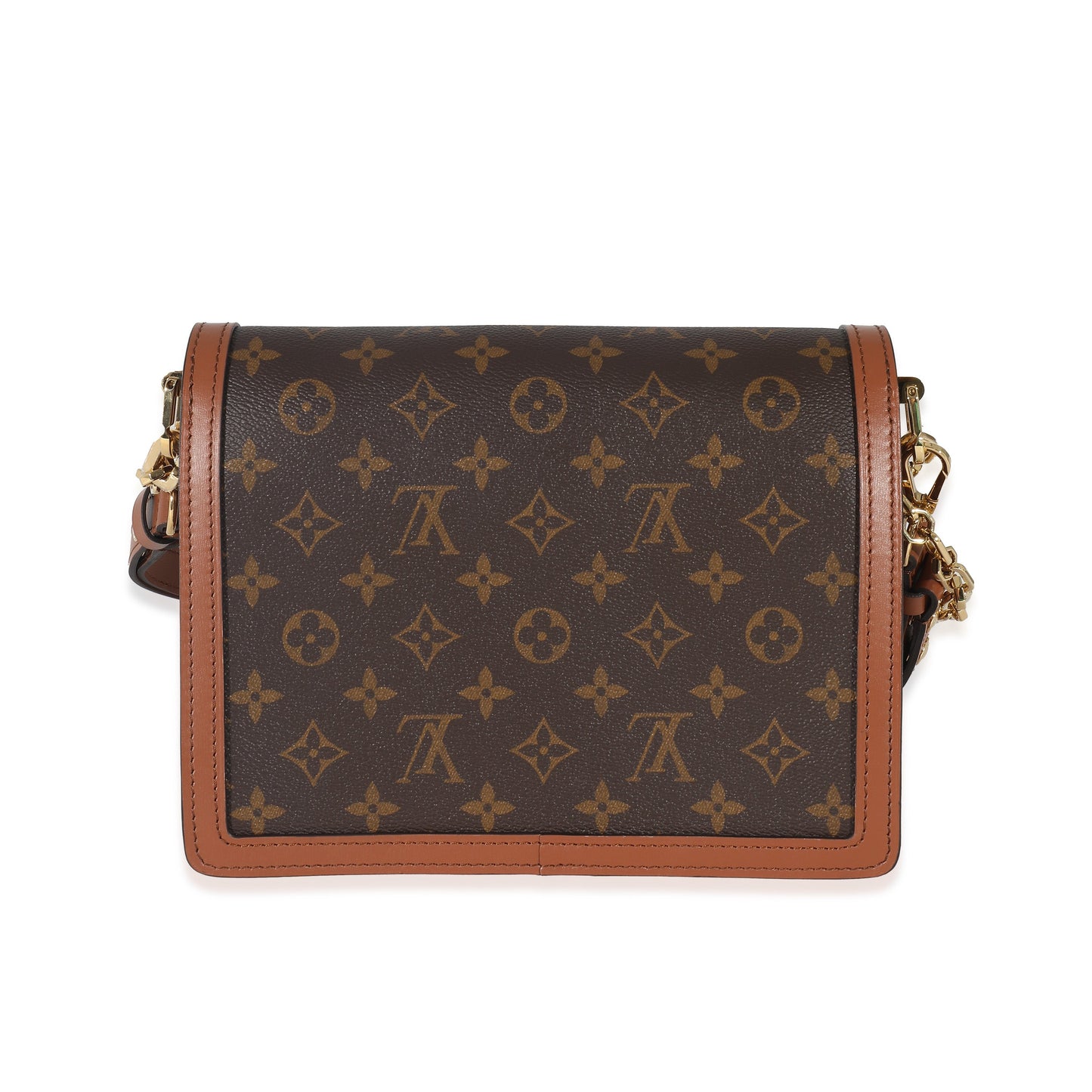 Louis Vuitton & Reverse Dauphine MM Monogram Canvas Handbag