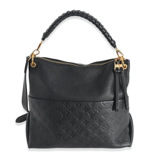 Louis Vuitton Empreinte Maida Monogram Black Shoulder Bag