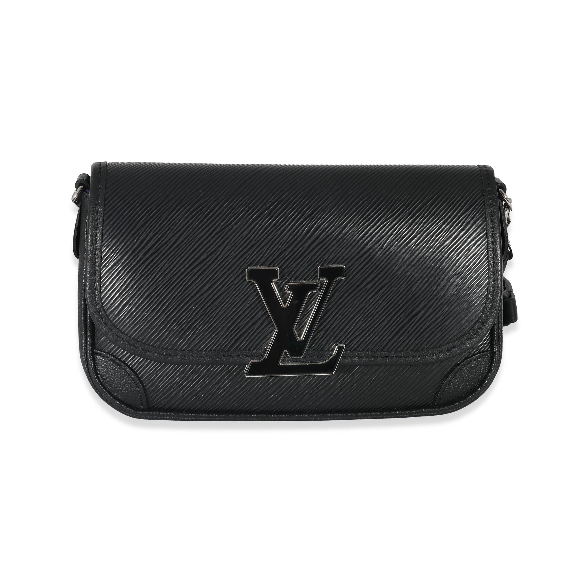 Louis Vuitton Epi Buci Leather Black Crossbody Bag