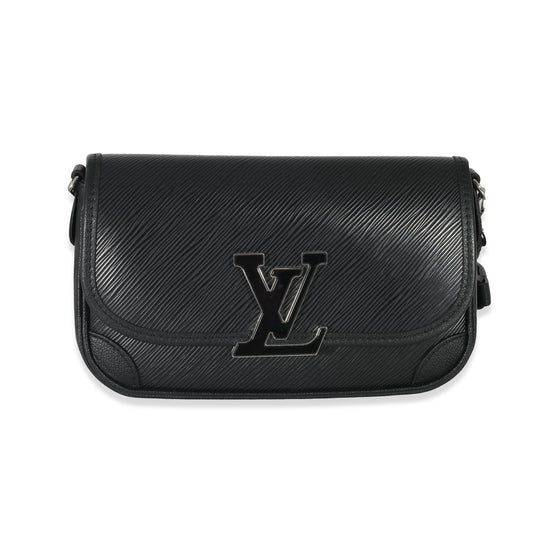Louis Vuitton Epi Buci Leather Black Crossbody Bag