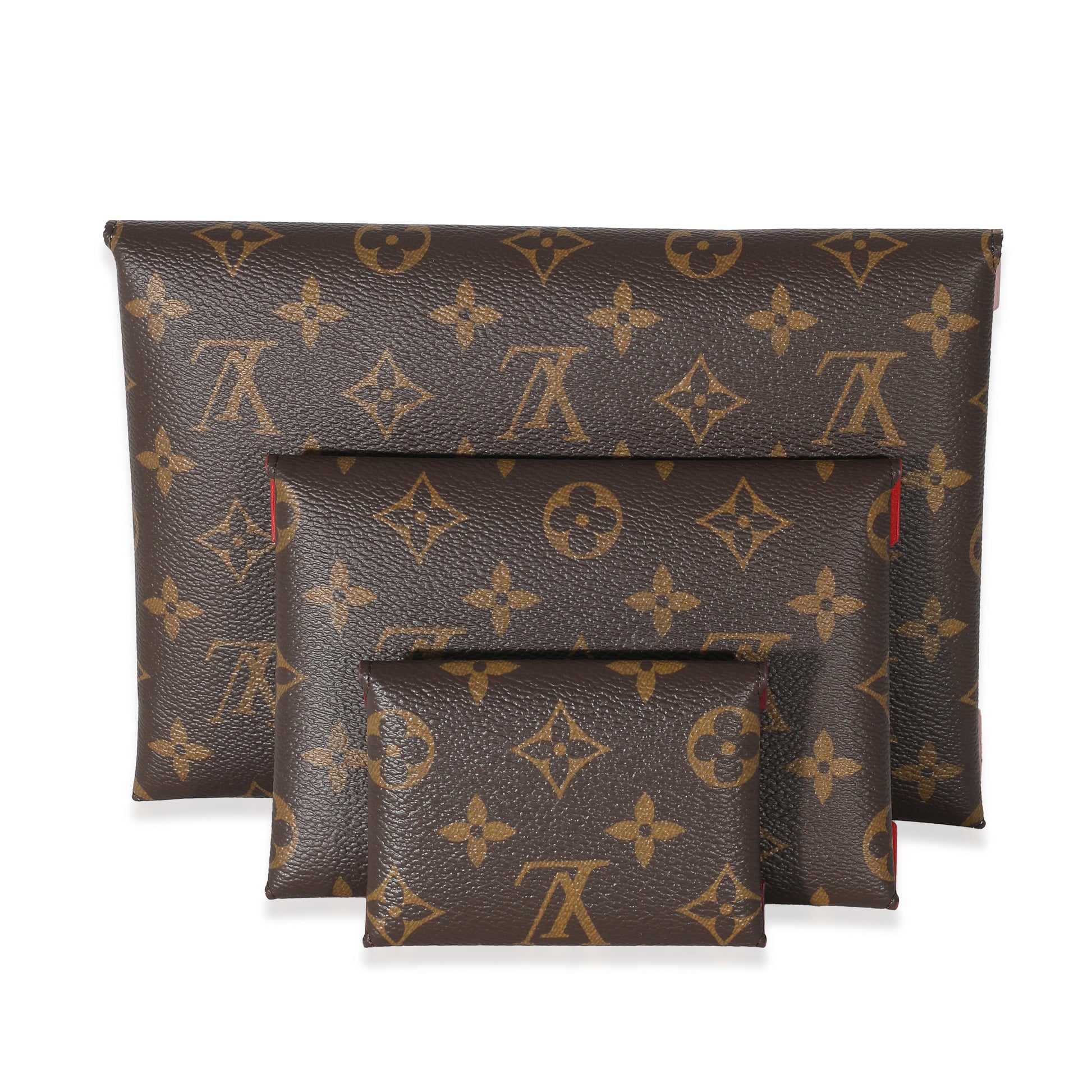 Louis Vuitton Kirigami Pochette Set Monogram Canvas Clutch Bag