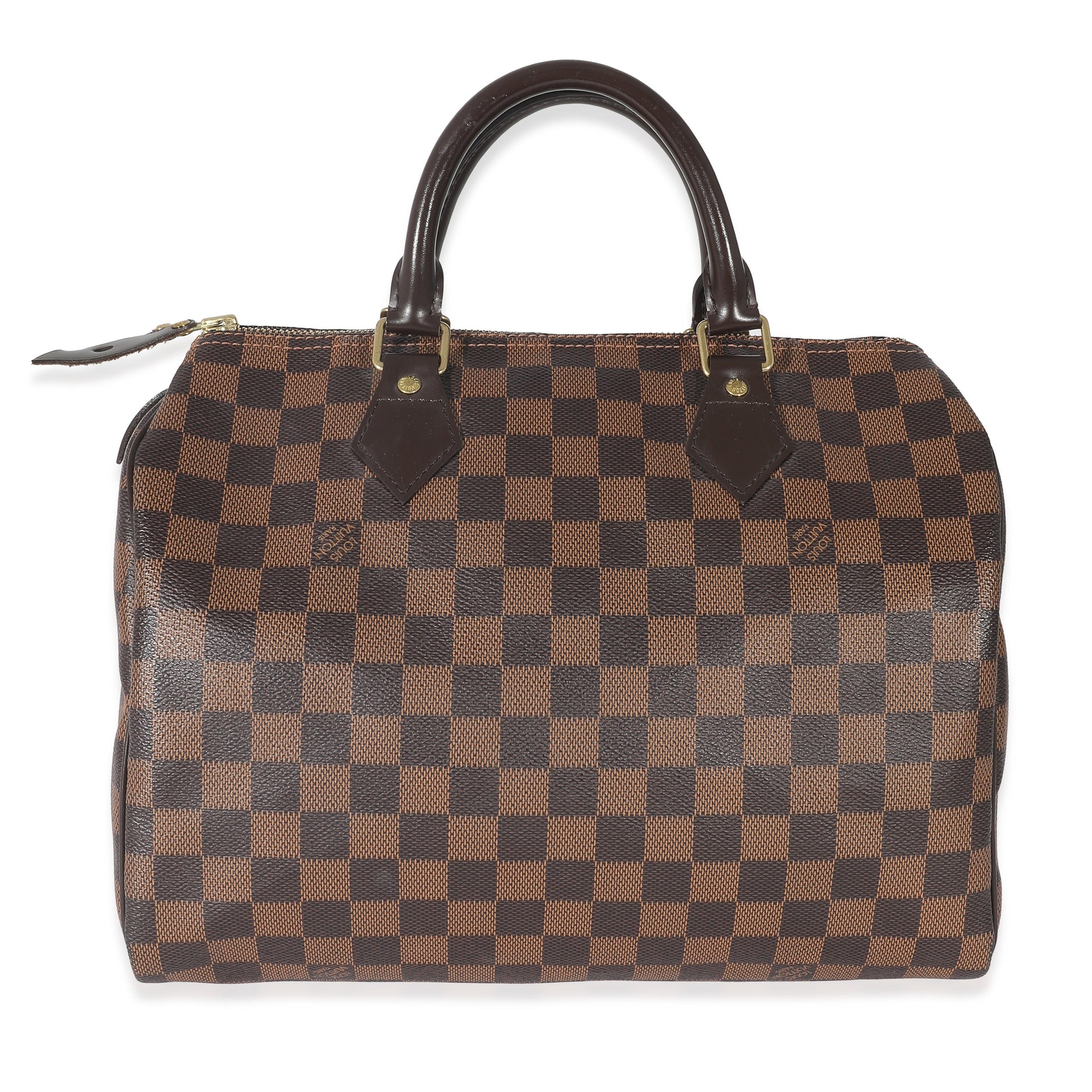 Louis Vuitton Damier Ebene Speedy 30 Canvas Handbag 5