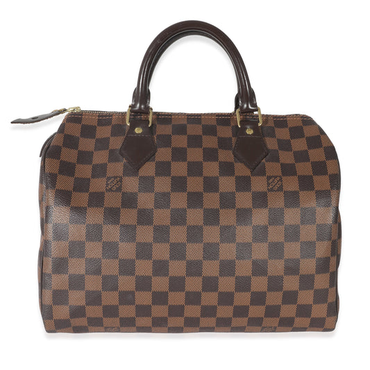 Louis Vuitton Damier Ebene Speedy 30 Canvas Handbag 5