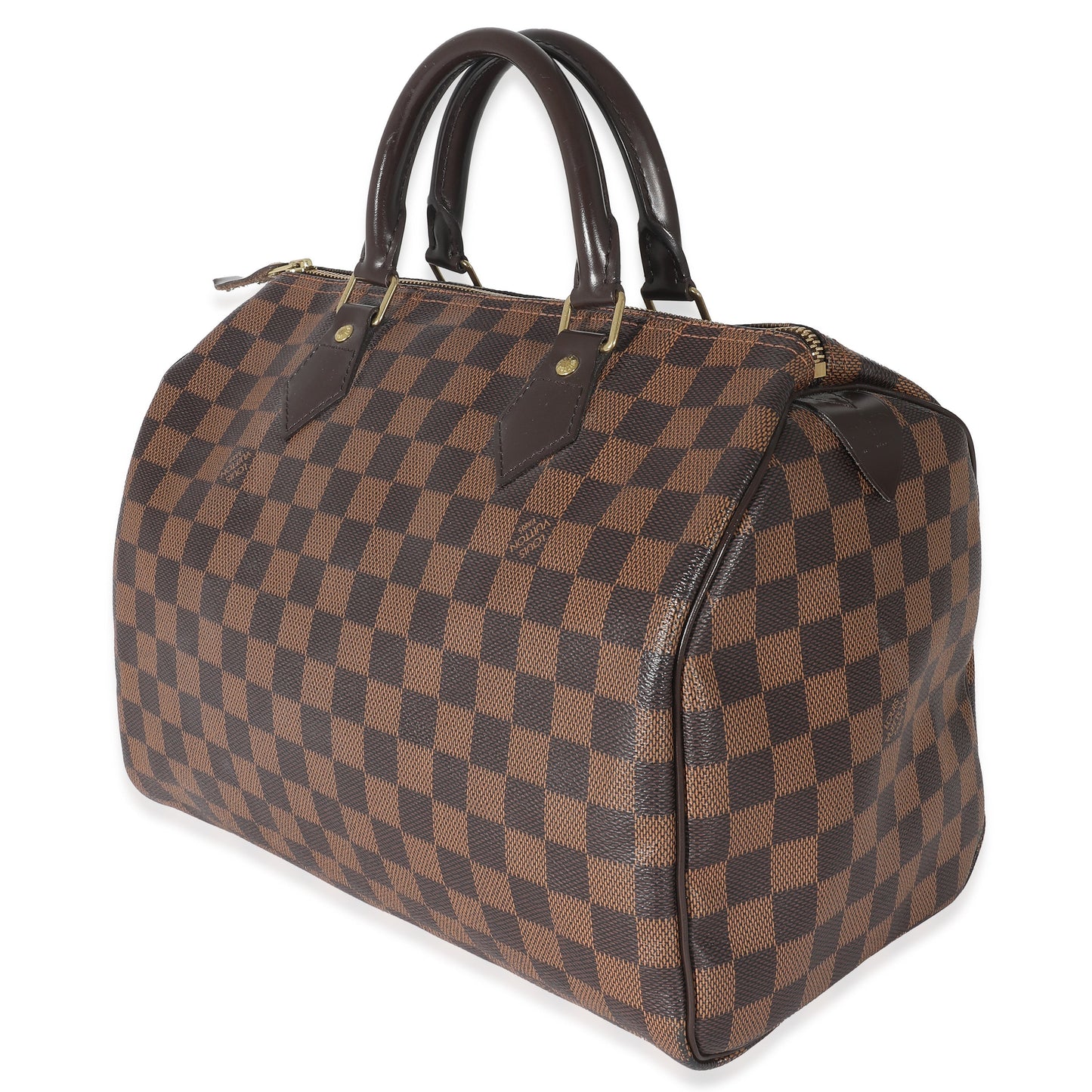 Louis Vuitton Damier Ebene Speedy 30 Canvas Handbag 5