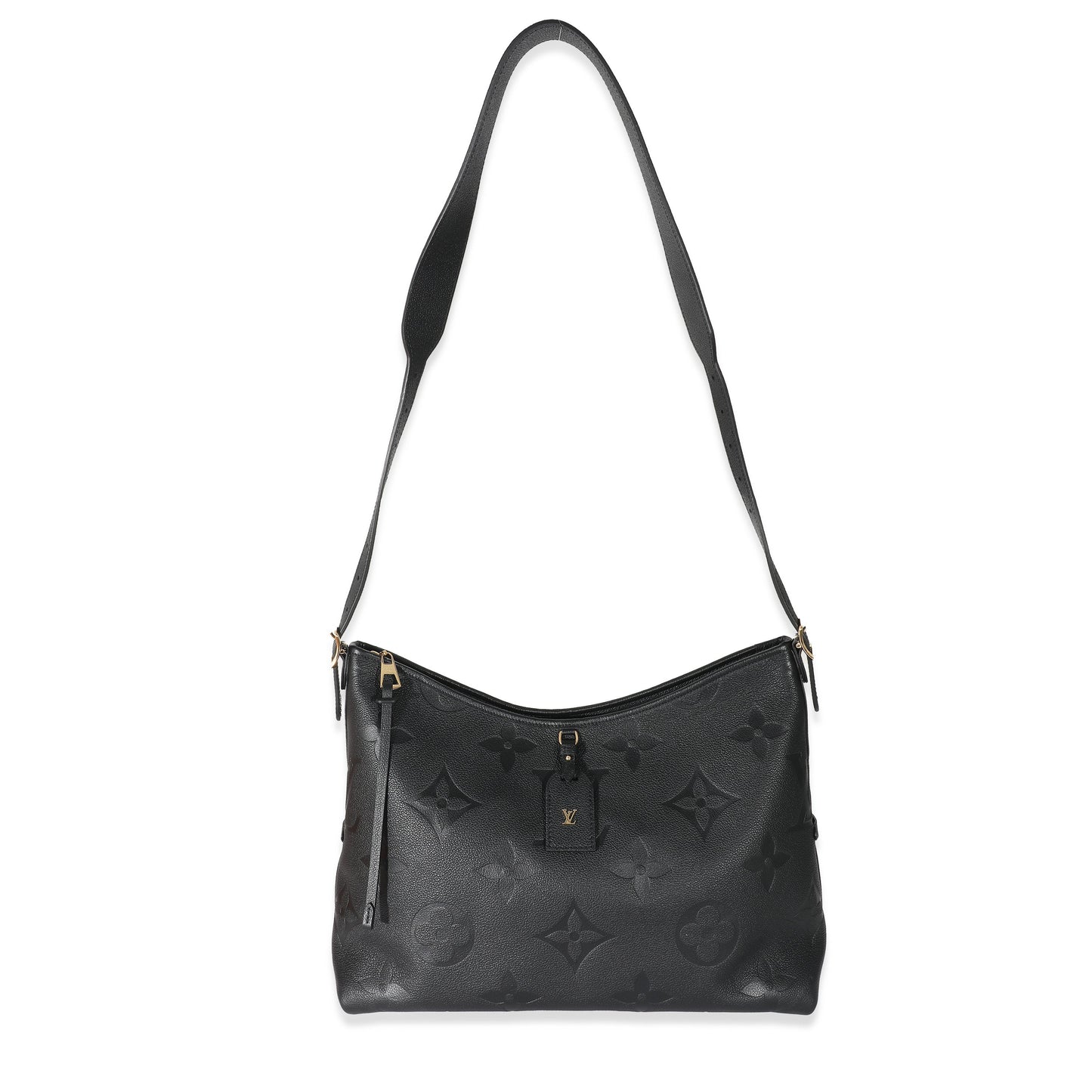 Louis Vuitton Empreinte Carryall MM Monogram Black Handbag 3