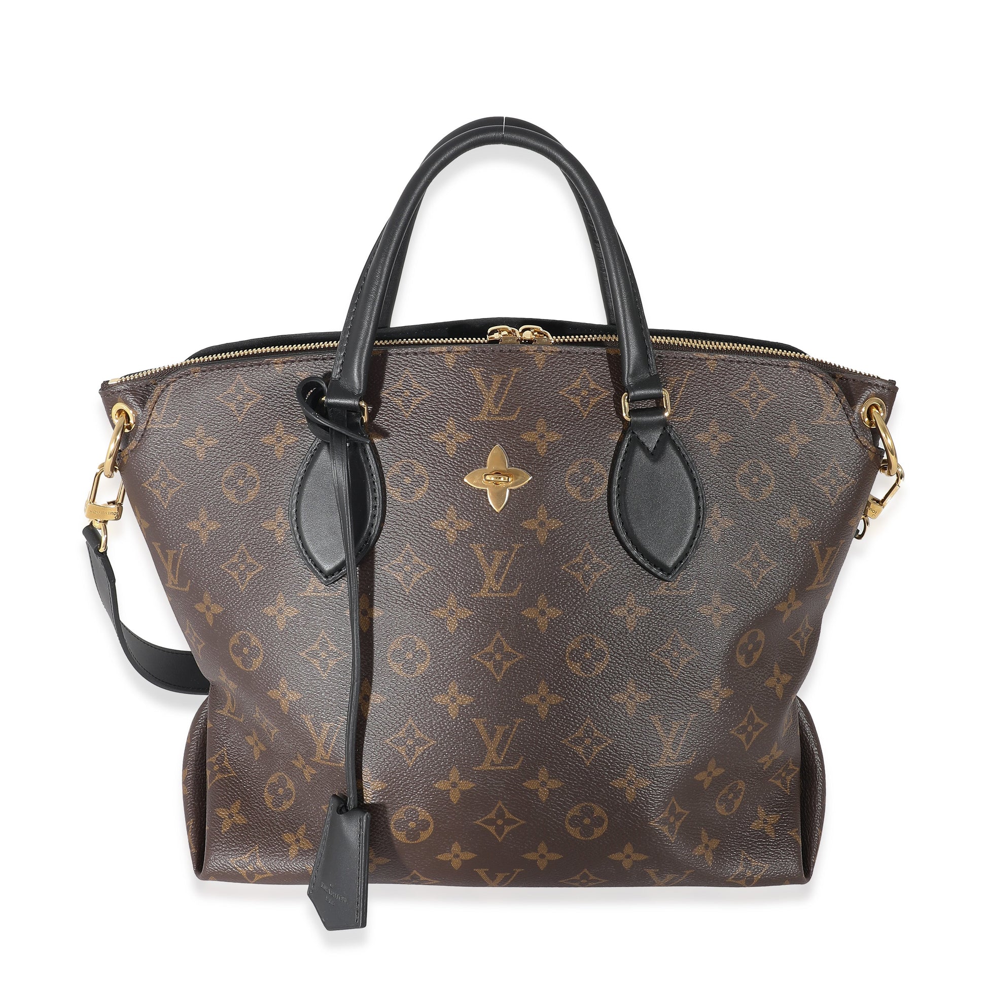 Louis Vuitton Flower Zipped Monogram Canvas Tote Bag 3