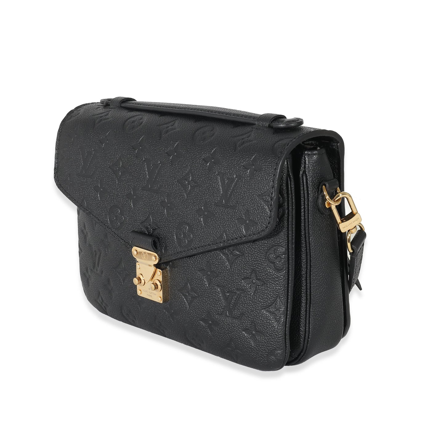 Louis Vuitton Empreinte Pochette Metis Monogram Black Clutch Bag 9
