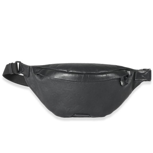 Louis Vuitton Shadow Discovery Bumbag Monogram Calfskin Black Handbag