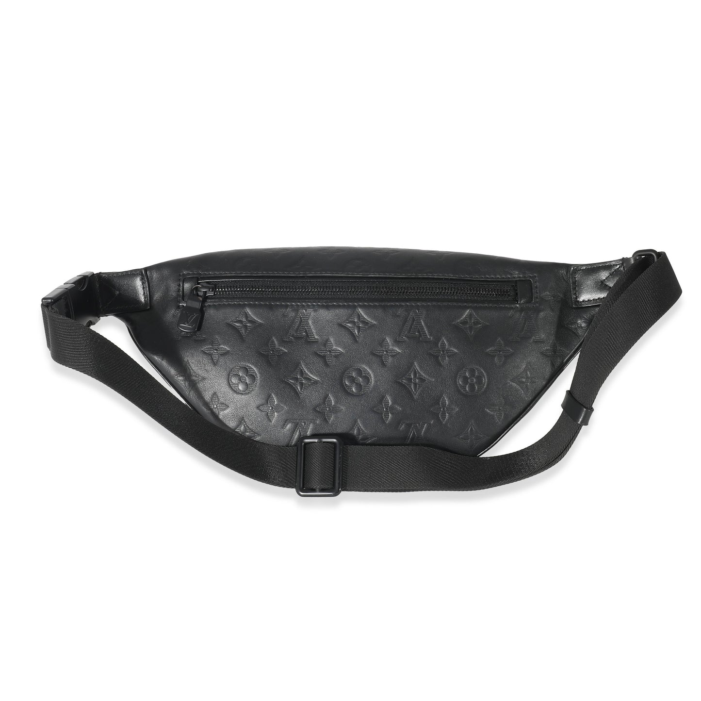 Louis Vuitton Shadow Discovery Bumbag Monogram Calfskin Black Handbag