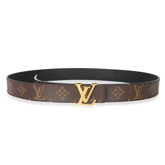 Louis Vuitton Initiales 30mm Reversible 95 Monogram Canvas Belt