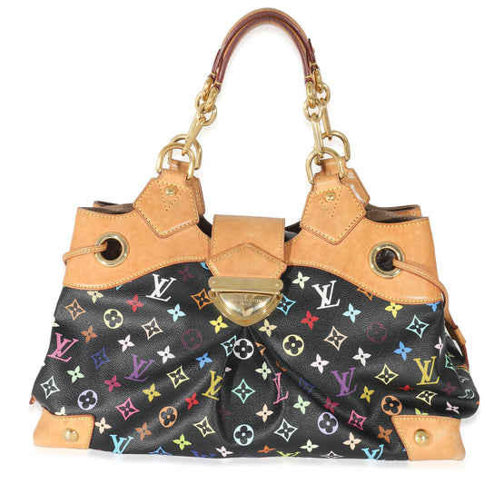 Louis Vuitton Ursula GM Monogram Canvas Black Multicolor Handbag