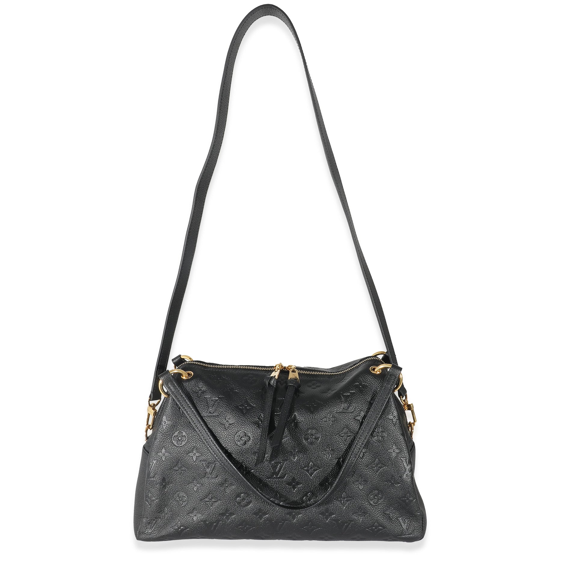 Louis Vuitton Empreinte Ponthieu PM Black Handbag