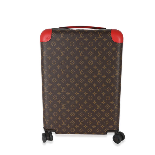 Louis Vuitton Coquelicot Horizon 55 Monogram Canvas Handbag