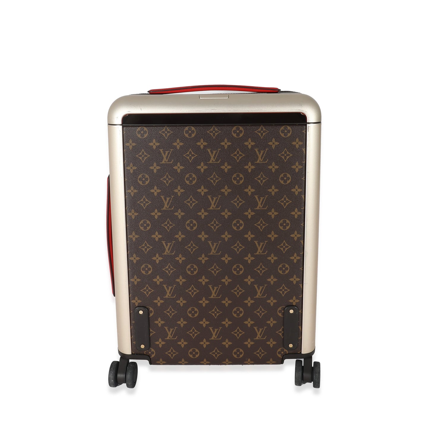 Louis Vuitton Coquelicot Horizon 55 Monogram Canvas Handbag